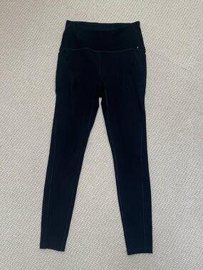 Avalanche Black Activewear Leggings